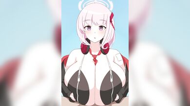 "Blue-haired Eimi's Deep Anal Squirting Paizuri - The Archive"