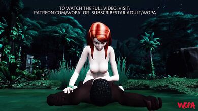 "Daphne gets fucked by her dog in the middle of the jungle!"