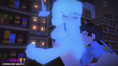 Crafting H-Movies in the Minecraft Cube World