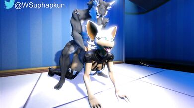 Sexy Virtual Reality Hentai - Rouge in SFM with Flexible Toys