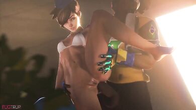 Anal Invasion: Lucios Fugtrup Takes Tracers Asstacular Space