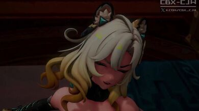 Genshin Impact - Xilonen, a tale of love and adventure in a world where humans, demons, and beasts coexist