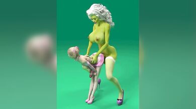 The Futa Orc and her Sissy Submissive: A Rough Sexual Encounter