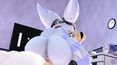 Write an interesting and creative caption for this photo of a lion cub playing with a stuffed animal?