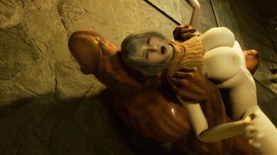 Pregnant Ashley Graham and Ada Wong have a hot threesome with Leon 11! Come get it over here [HunicornD]!