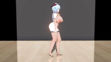 Sexy Dancing Girl with Mini Skirt and Leggings - Blowjob Kiss (Hentai Porn)