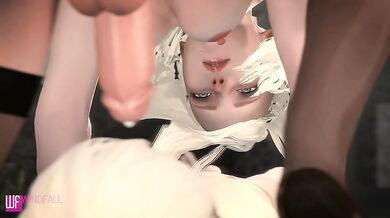 Hentai Porn: The Windfall of 2B - A Nine Side Story