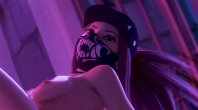 Aaliyah gets her old version of the Hentai Music Video (PMV) from an adult store in the AKALI district