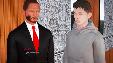 I know you want to see a hot sex scene but first let me tell you about my plan for world domination