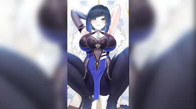 Girl in a Green Kimono (Clothing Optional) - Yelans Sneaky Phu-tch