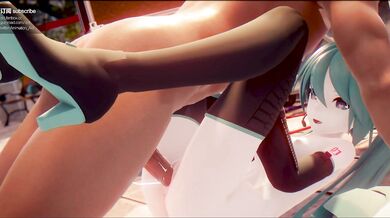 Watch Miku Miku Mikuing in this hot anime hentai porn video!