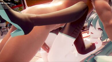 Watch Miku Miku Mikuing in this hot anime hentai porn video!