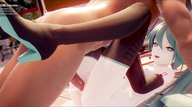 Watch Miku Miku Mikuing in this hot anime hentai porn video!