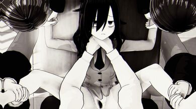Tomoko Kuroki had Better Days in the Anime WataMote