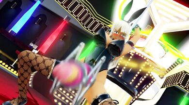 Watch as the futanari dance in this MMD video featuring a futanari model!