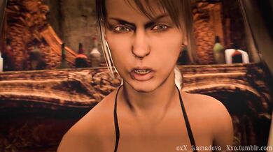 Would you like to see Yennefer and Quiet have lesbian love in a Kamadeva SFW version?