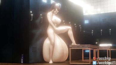 Watch as Brigittes bouncing balls grow bigger and harder, causing her to explode with pleasure!