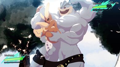 Watch as the muscular Machamp and Lopunny [Chotterii] engage in a steamy session of passionate love-making!