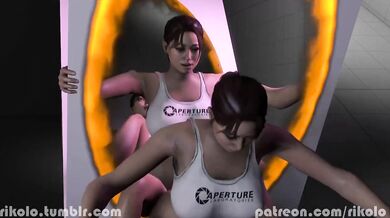 Watch as Rikolo enters a mysterious portal and emerges in another world where he is immediately ass fucked by a horny alien being!