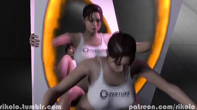 Watch as Rikolo enters a mysterious portal and emerges in another world where he is immediately ass fucked by a horny alien being!