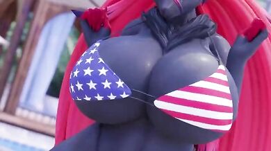 A woman gets a visit from her naughty neighbor who wants to try something new in the bedroom