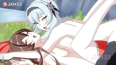 Amber, And Eula Genshin Impact [Jxh33]: Three horny women on a mission to satisfy each others cravings