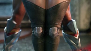 Hentai artist creates a masterpiece with her supernatural powers and 3D effects