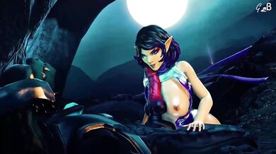 Amazing Tits Skye Gets Butt Fucked by General Butch