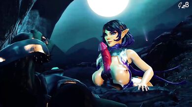 Amazing Tits Skye Gets Butt Fucked by General Butch