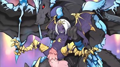 The Mighty Nael, Riding the Beast Bahamut as He Unleashes His Monstrous Cumshot on a Voluptuous Maiden!