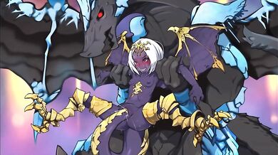 The Mighty Nael, Riding the Beast Bahamut as He Unleashes His Monstrous Cumshot on a Voluptuous Maiden!