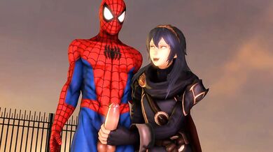 The Amazing Spider-MILF: Lucina x Spidey in the Bedroom!