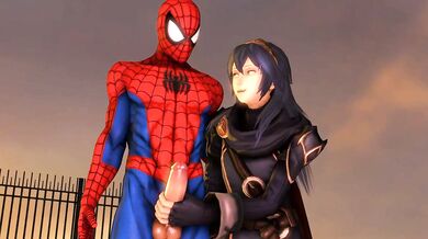 The Amazing Spider-MILF: Lucina x Spidey in the Bedroom!