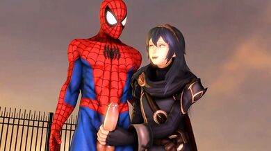 The Amazing Spider-MILF: Lucina x Spidey in the Bedroom!