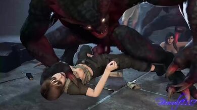 BEOWULFs Monster Sex with Rebecca Chambers - The Unleashed Desire