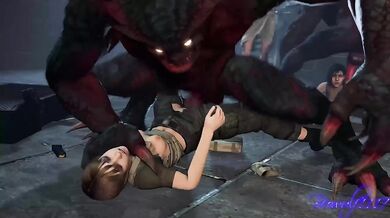 BEOWULFs Monster Sex with Rebecca Chambers - The Unleashed Desire