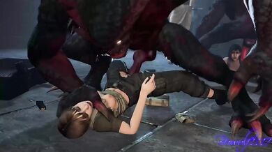 BEOWULFs Monster Sex with Rebecca Chambers - The Unleashed Desire