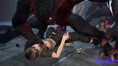 BEOWULFs Monster Sex with Rebecca Chambers - The Unleashed Desire