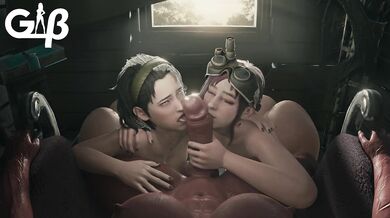 The Seduction of General Butch and His Handmaidens