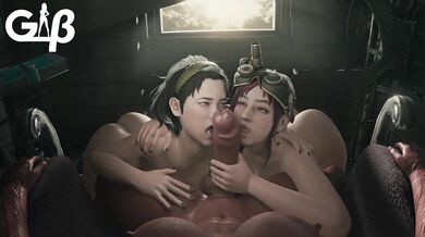 The Seduction of General Butch and His Handmaidens