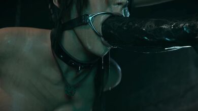 Lara gets lost in the jungle and stumbles upon a tribe of cannibals who force her to satisfy their sexual urges