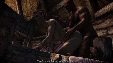 Erotic Bondage Fantasy: Shackled Futa Machinima Video Promo