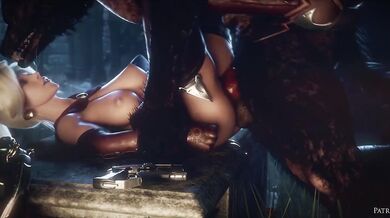 When the Full Moon Rises - Werewolf Fucks HMV Clerk