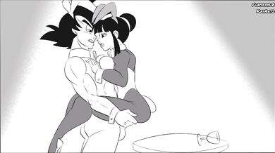 Goku pounds Chi-Chi in a fun sexy Dragon Ball porn scene