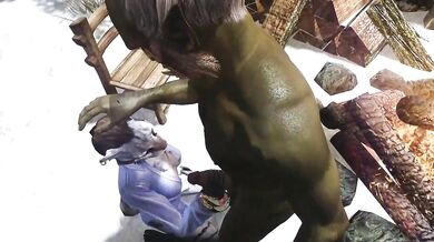 Elder Scrolls 18 Orcish Delights The Horny Khajiit (Hentai Mature Video)