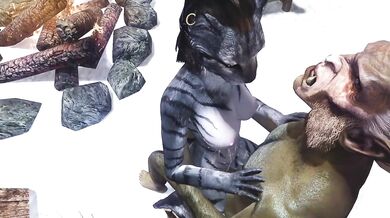 Elder Scrolls 18 Orcish Delights The Horny Khajiit (Hentai Mature Video)