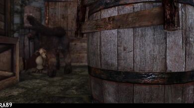 A helping hand in Skyrim