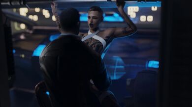 Massive Cock in the Cabbage Patch as Shepard Fucks Jack Savagely