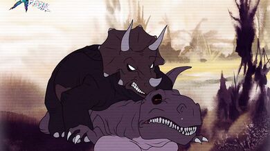 Female Sharp Tooth & Daddy Topps - A Love Story in the Animal Kingdom