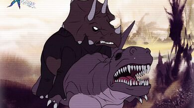 Female Sharp Tooth & Daddy Topps - A Love Story in the Animal Kingdom